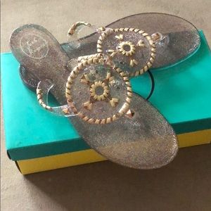 Jack Rogers sparkle jelly